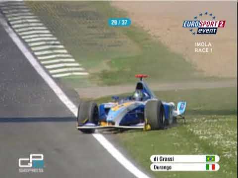 2006 GP2 @ Imola - di Grassi Crashes