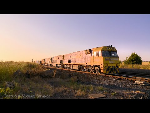 4PM6 Pacific National Container Freight Train (24/12/2022) - PoathTV Railways In Australia
