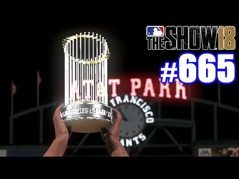 502-FOOT HOME RUN CLINCHES WORLD SERIES! | MLB The Show 18 | Road to the Show #665
