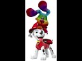 PAW Patrol Blue S Clues Marshall Rainbow Puppy Together