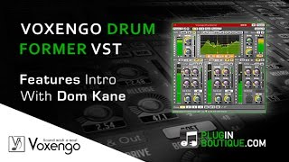 Video thumbnail for Voxengo Drumformer Dynamic Drum Processing  - Overview by Plugin Boutique