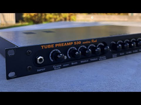 Preamp ENGL E530 - 1U Rackmount Tube Preamp with Four Voices from Clean to High-Gain image 17
