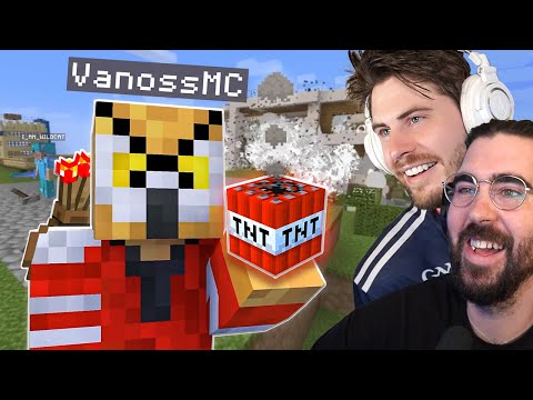 The BEST of Vanoss Crew MINECRAFT PRANKS! | Nogla & Terroriser REACT!