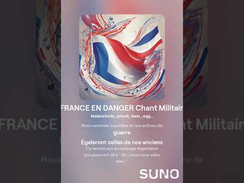POUR LA FRANCE EN DANGER Chant Militaire Français