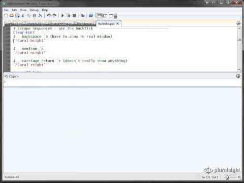 Windows Power Shell Tutorial Part 2 Powershell Variables