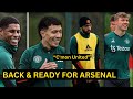 Martinez,Fernandes,Rashford,Martial,Maguire,Mainoo| Man United training & injury updates vs Arsenal