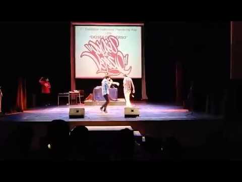 Demostración Dioses del Verso || Temple VS Discan || Exposición Audiovisual Planeta Hip Hop