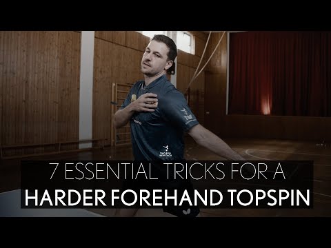 7 essential tricks for a harder forehand topspin