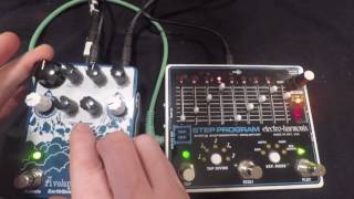 Video thumbnail for Earthquaker Devices Avalanche Run with Electro Harmonix 8 Step Program by Animoscillator