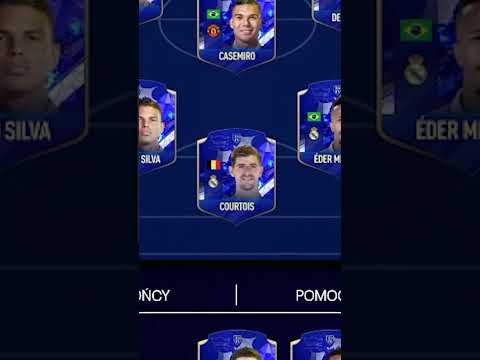 MY TEAM OF THE YEAR TOTY 🐐 - FIFA 23 ULTIMATE TEAM #shorts #fifa23 #fifapolska