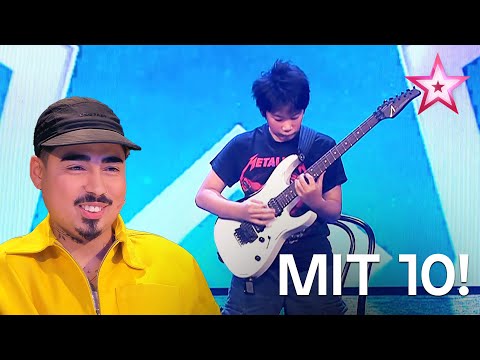 Yuyan rockt die Bühne mit seiner Gitrarre 🎸 | Das Supertalent 2025