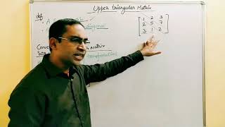 Upper triangular matrix