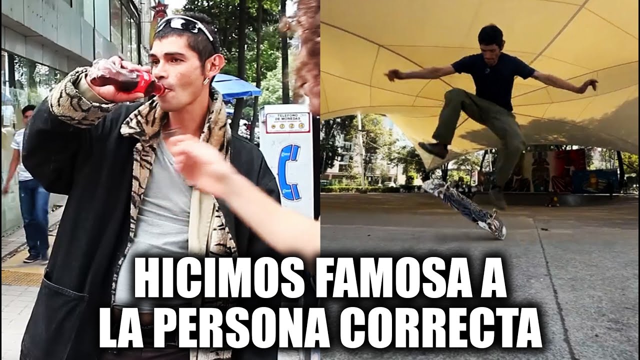 HICIMOS FAMOSA a LA PERSONA CORRECTA ahora hay que APOYARLO ¡URGE APOYARLO!