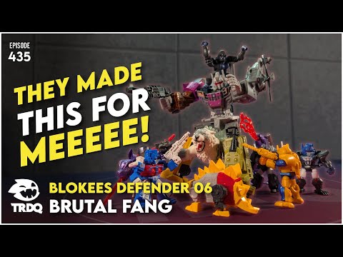 TRDQ: Blokees Defender Version 06 - Brutal Fang Review