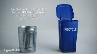 ExxonMobil advanced recycling technology, part 1