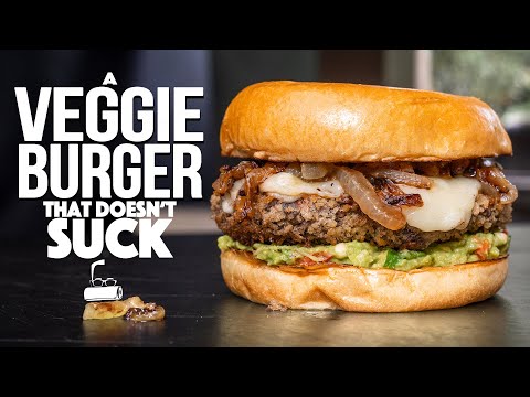 AN INSANELY DELICIOUS VEGGIE BURGER THAT WON'T HAVE YOU MISSING MEAT! | SAM THE COOKING GUY
