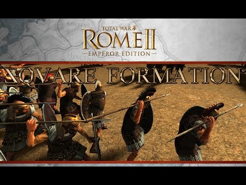 Total War: Rome 2 Mechanics: Square Formation - Bracing, Melee Defence, Morale
