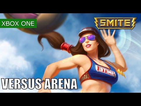 SMITE Gameplay Xbox One Arena Versus as Nu Wa - Bump set spike