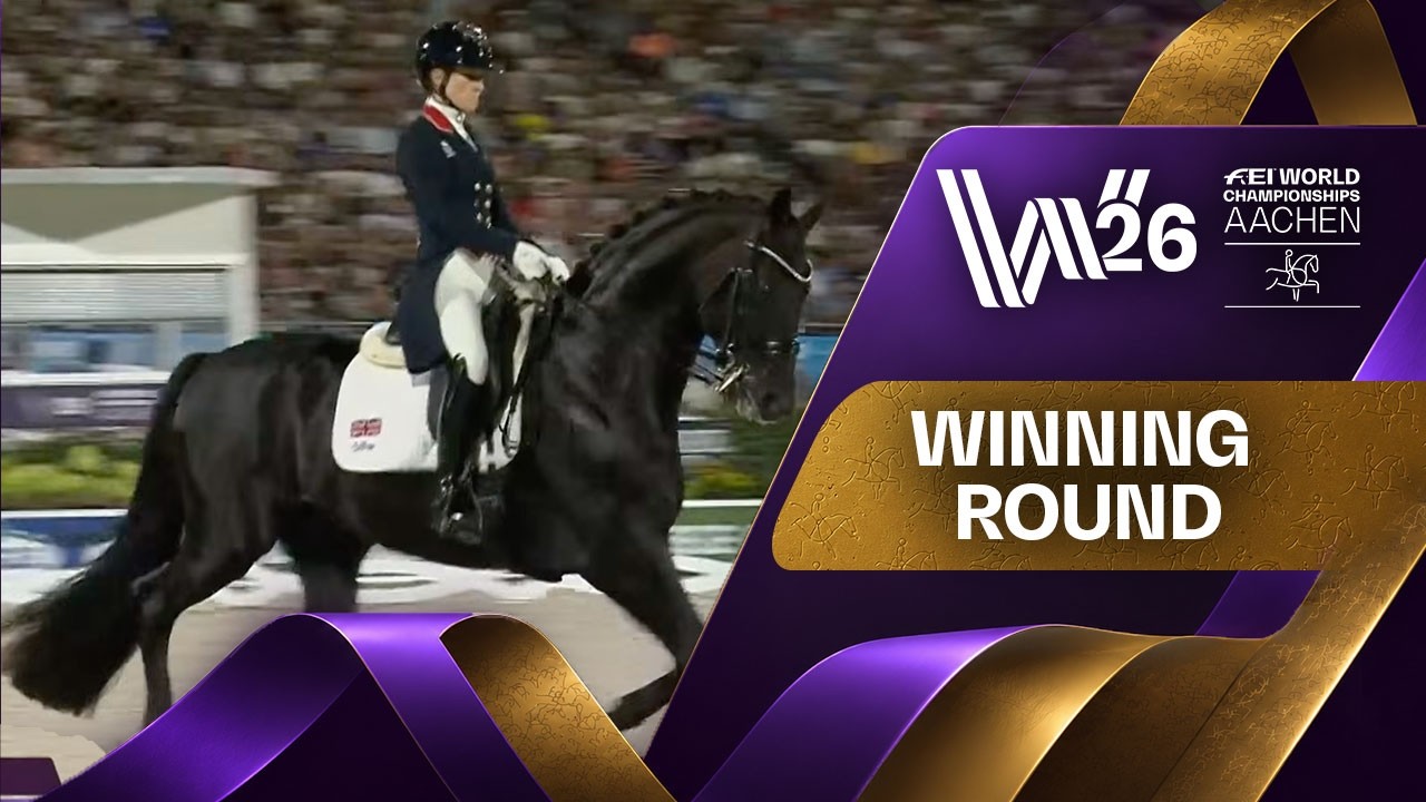 Lottie Fry & Glamourdale 🚀: Defending DOUBLE WORLD CHAMPION | FEI Dressage World Championship Aachen - YouTube