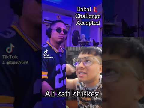 Babal challenge 🔥 #lyricalhiphop #rap  @SisanBaniya @NawajAnsari @omgsparkofficial