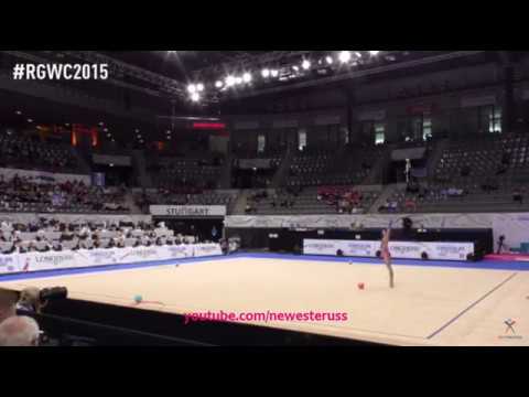 Anna Sebkova Ball Q - World Championships Stuttgart 2015
