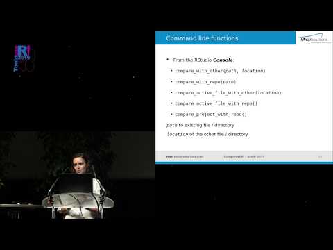 useR! 2019 Toulouse - Lightning Talk 1 - Workflow & development