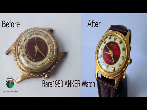 Restoration of a 1950s Anker mechanical Watch