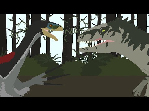 Therizinosaurus vs Giganotosaurus | Jurassic World Dominion Epic Fight