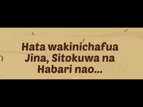 SINA HABARI NAO -Sanny Gboy ft Japheth zabron (official lyrics video) #music #gospelmusic