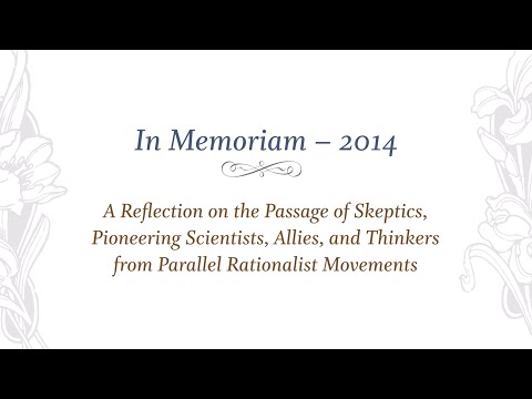 #TAM2014 In Memoriam