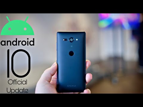 Sony Xperia XZ2 Compact Official Android 10 Update
