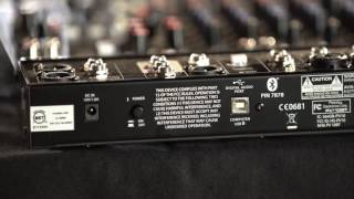 PV® 6 BT 6 Channel Compact Mixer with Bluetooth | Peavey