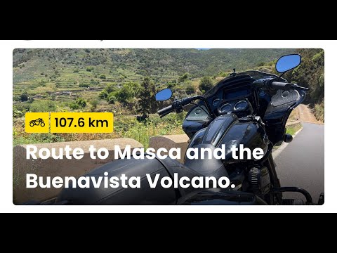 Masca and the volcano of Buenavista in Tenerife l Motorcycle Holidays from South Tenerife airport