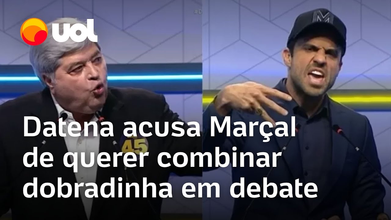Datena diz que Pablo Marçal ligou para acertar dobradinha contra rivais em debate