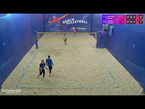15:10 A. Matvieiev / Y. Sulyma - A. Zabuha / M. Kyselov 03.01.2023 | Winners Beach Volleyball