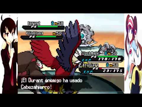 ☆KaoruSyon☆ Pokémon Negro 2 Vs Fero y Caril (Batalla Doble) 1