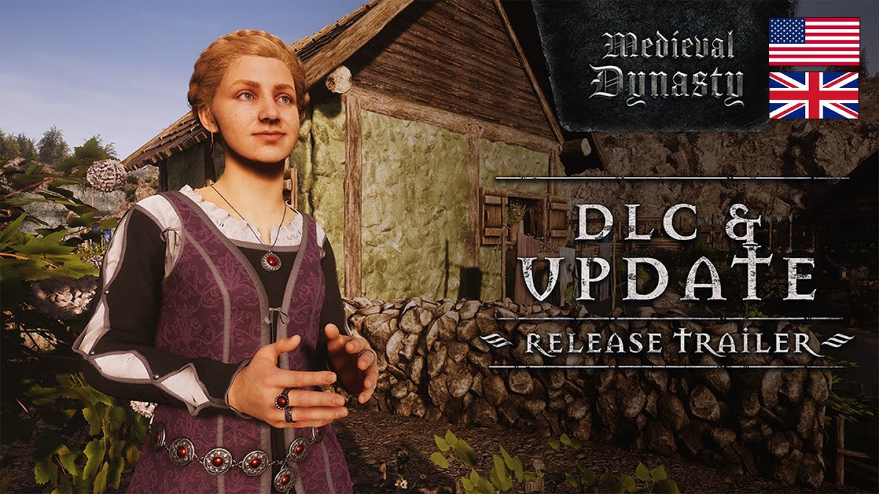 Medieval Dynasty | DLC & Update | Release Trailer (EN)