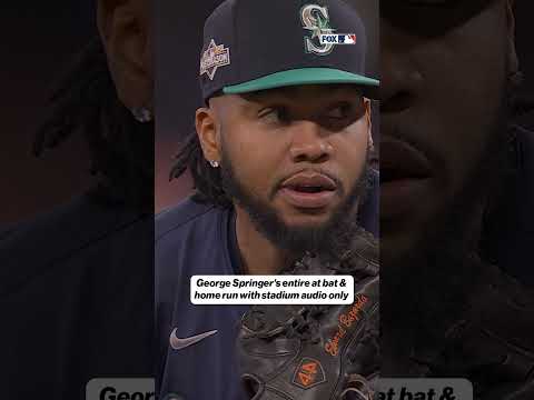 George Springer battles… then GOES YARD 💥⚾️