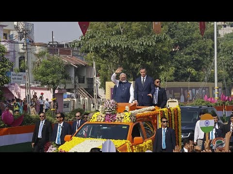 Modi und Sanchez eröffnen Indiens erste private Militärflugzeugfabrik