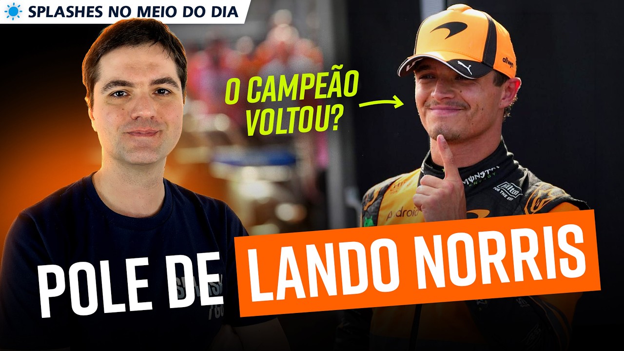 F1: Classificação do GP da Hungria - a Pole de Norris e o Alerta pra Ferrari