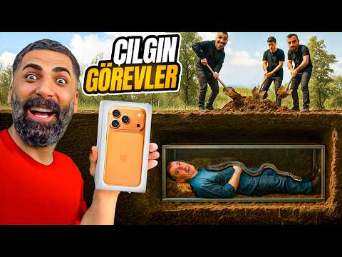 MURAT AMCAYI DİRİ DİRİ MEZARA GÖMDÜK | ÇILGIN GÖREVLER SERİSİ