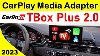 Carlinkit 6GB RAM CarPlay Media Adapter 🌟  TBox Plus 2.0 🌟  UNBOXING REVIEW