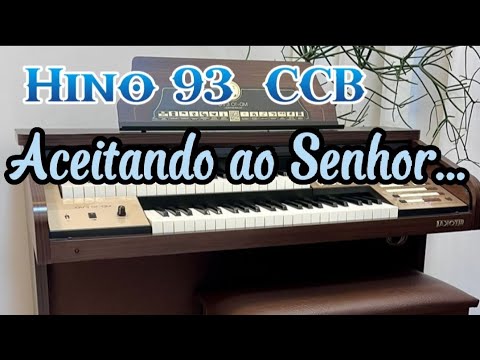 Hino de batismo CCB | HINO 93 |ÓRGÃO TOKAI MD-10 EVO | Organista.