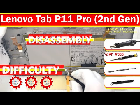 Lenovo Tab P11 Pro Gen 2 TB-132FU Demontage im Detail