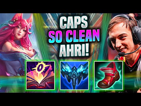 CAPS IS SO CLEAN WITH AHRI! - G2 Caps Plays Ahri Mid vs Zoe! | Season 2022