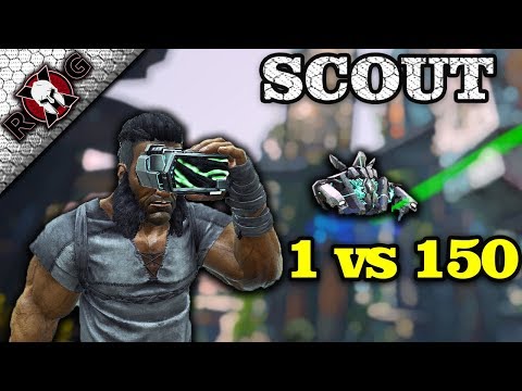 ARK | SCOUT CRAFTING & REVIEW! LVL 1 VS LVL 150 HOW TO USE!