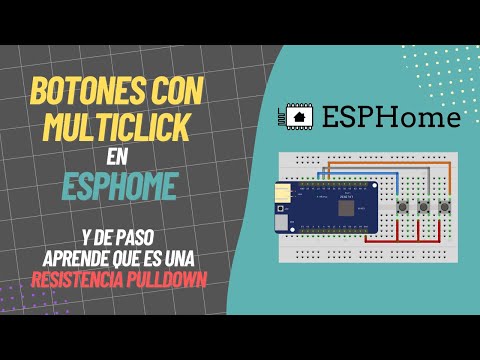 Conectar botones con ESPHome