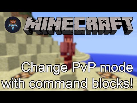 [Tutorial] Minecraft -  How to Turn PvP On and Off ingame