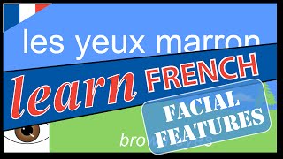 Facial features in French | French Lessons for Learners
