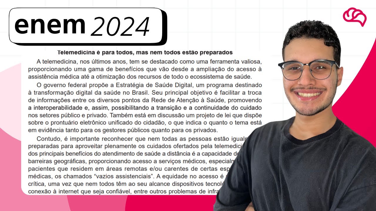 Resolução em Vídeo — Questão 15 ENEM 2024